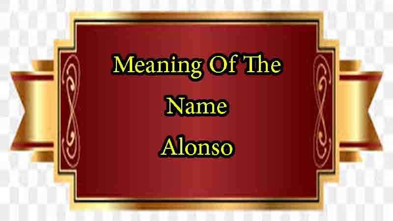 Meaning Of The Name Alonso, Origin, Personality & Numerology