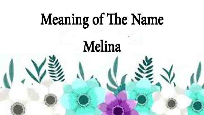 Meaning Of The Name Melina, Origin Celebrities Personality and Numerology